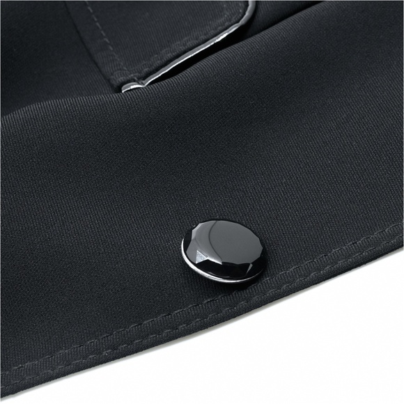 BASLER Black Jacket with Patent Leather Trim - Picture 9 of 13